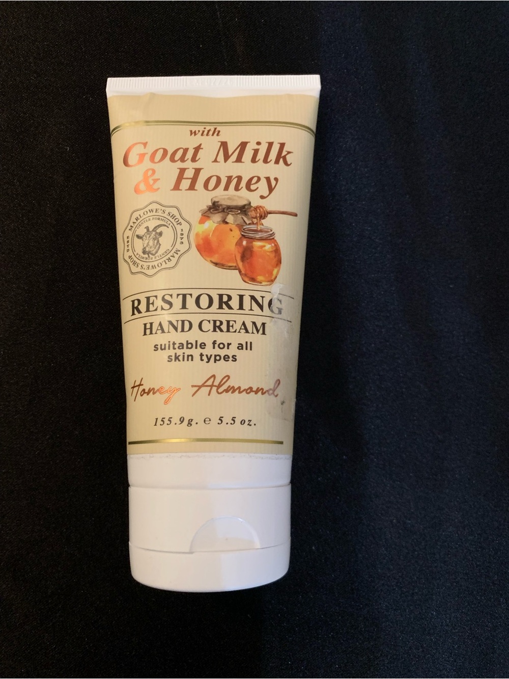 Goat Milk & Honey Restoring Hand Cream - Honey Almond (White)